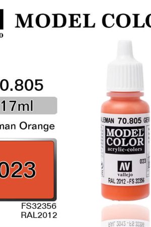 Vallejo 70805 18 ml. (23) German Orange-Matt