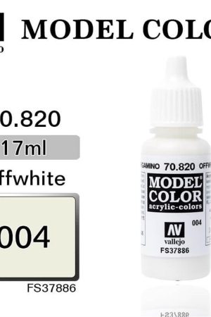 Vallejo 70820 18 ml. (4) Offwhite-Matt