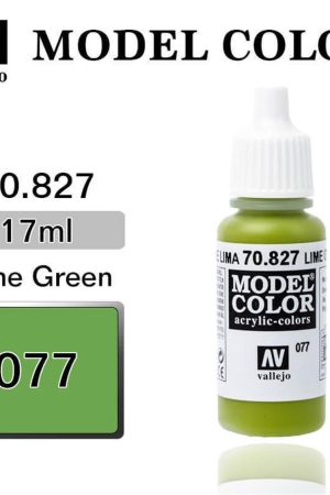 Vallejo 70827 18 ml. (77) Lime Green-Matt