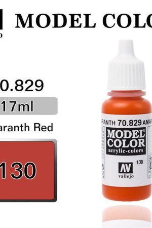 Vallejo 70829 18 ml. (130) Amarantha Red-Matt
