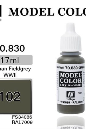 Vallejo 70830 18 ml. (102) German Fieldgrey WWII-Matt