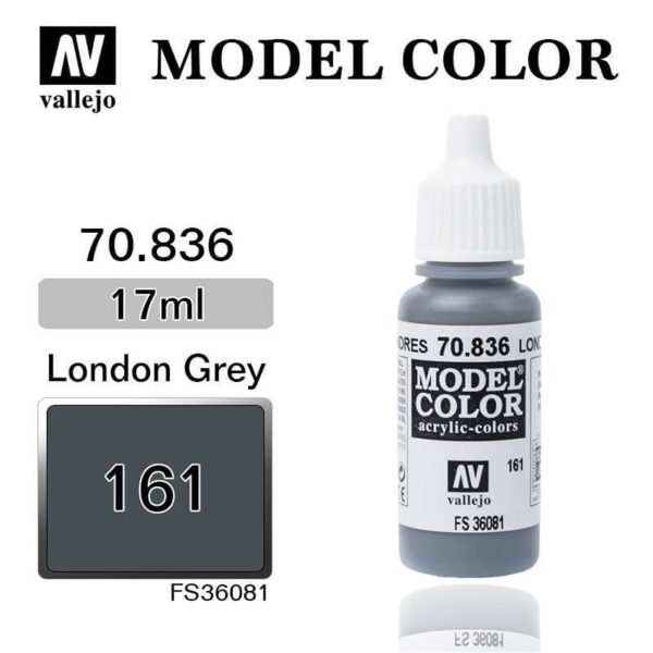 Vallejo 70836 18 ml. (161) London Grey-Matt