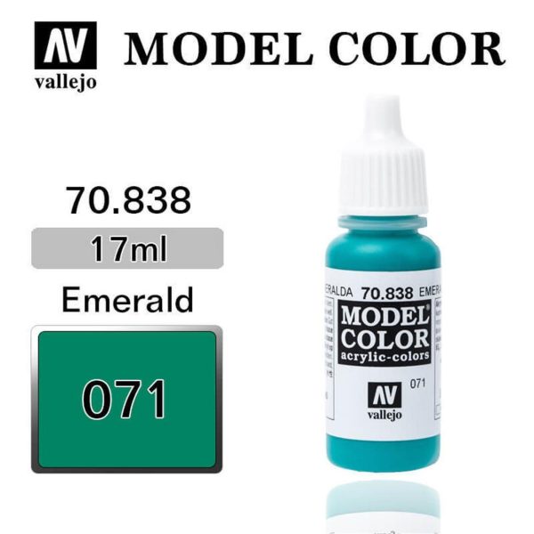 Vallejo 70838 18 ml. (71) Emerald-Matt