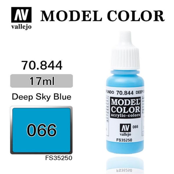 Vallejo 70844 18 ml. (66) Deep Sky Blue-Matt