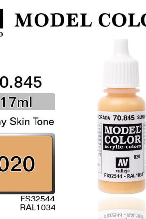 Vallejo 70845 18 ml. (20) Sunny Skin Tone-Matt