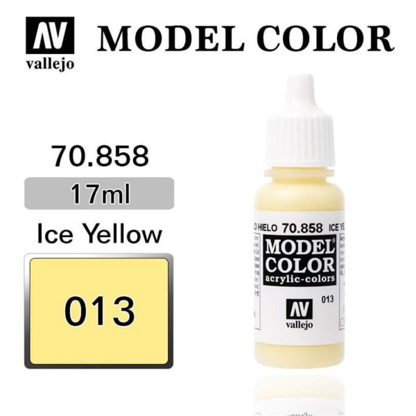 Vallejo 70858 18 ml. (13) Ice Yellow-Matt