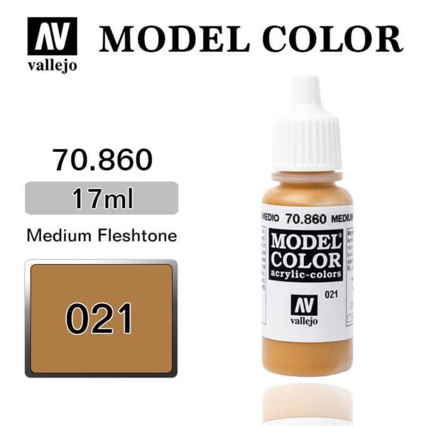 Vallejo 70860 18 ml. (21) Medium Fleshtone-Matt