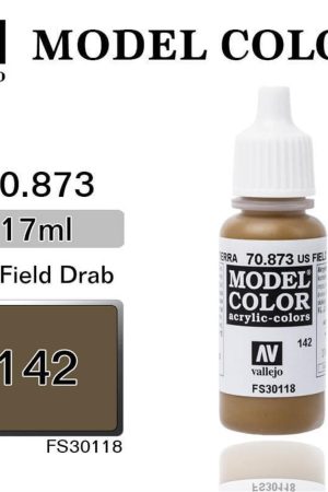 Vallejo 70873 18 ml. (142) Us Field Drab-Matt