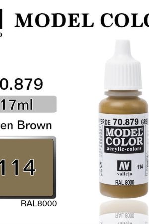 Vallejo 70879 18 ml. (114) Green Brown-Matt