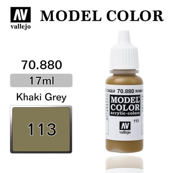 Vallejo 70880 18 ml. (113) Khaki Grey-Matt