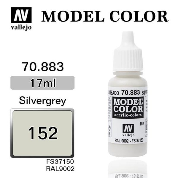 Vallejo 70883 18 ml. (152) Silvergrey-Matt