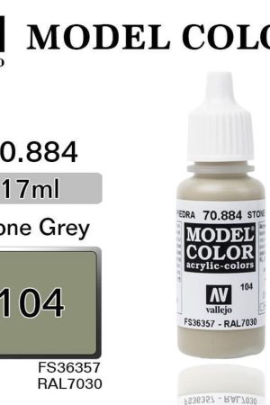 Vallejo 70884 18 ml. (104) Stone Grey-Matt