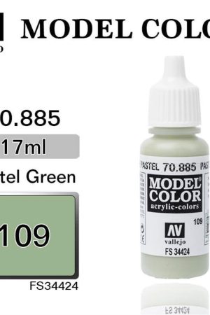 Vallejo 70885 18 ml. (109) Pastel Green-Matt