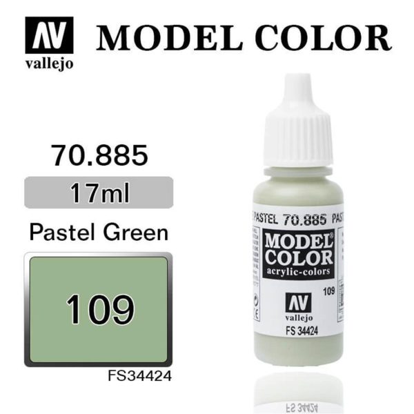 Vallejo 70885 18 ml. (109) Pastel Green-Matt