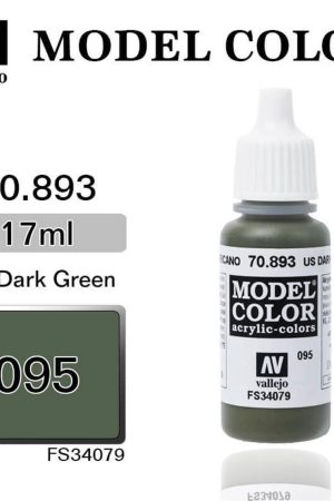 Vallejo 70893 18 ml. (95) Us Dark Green-Matt