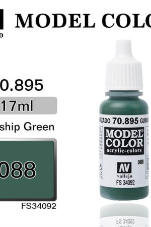 Vallejo 70895 18 ml. (88) Gunship Green-Matt