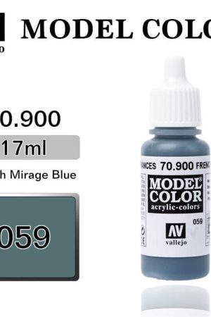 Vallejo 70900 18 ml. (59) French Mirage Blue-Matt