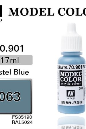 Vallejo 70901 18 ml. (63) Pastel Blue-Matt