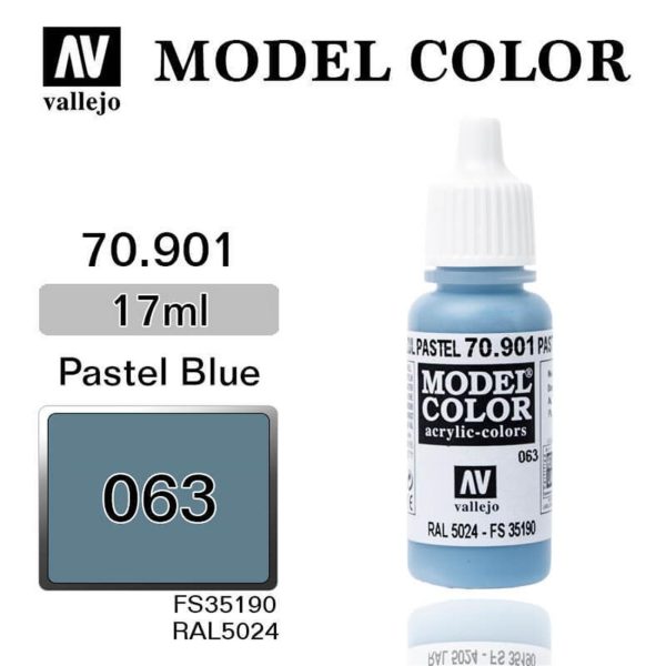 Vallejo 70901 18 ml. (63) Pastel Blue-Matt