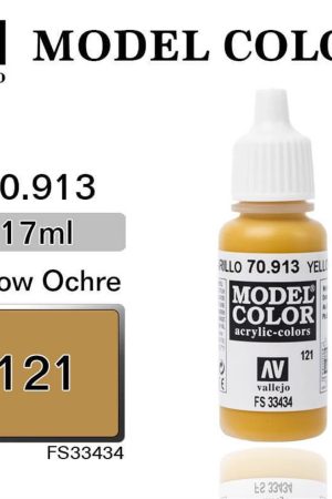 Vallejo 70913 18 ml. (121) Yellow Ochre-Matt