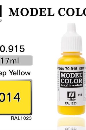 Vallejo 70915 18 ml. (14) Deep Yellow-Matt