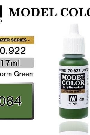 Vallejo 70922 18 ml. (84) Uniform Green-Matt