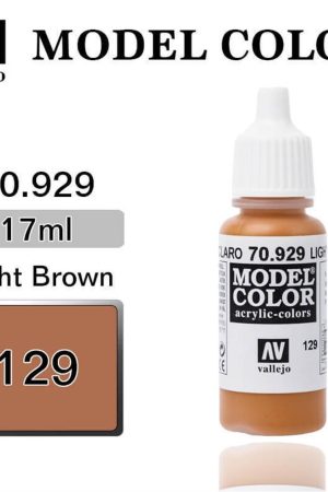 Vallejo 70929 18 ml. (129) Light Brown-Matt