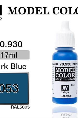 Vallejo 70930 18 ml. (53) Dark Blue-Matt