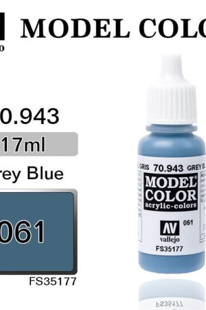 Vallejo 70943 18 ml. (61) Grey Blue-Matt