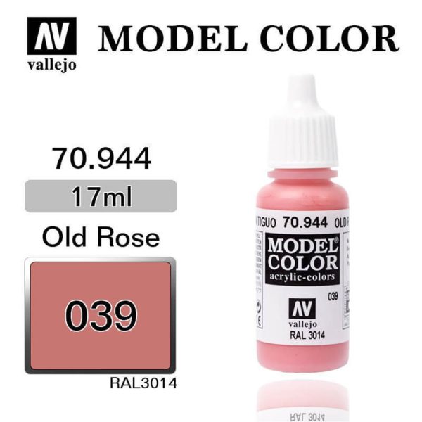 Vallejo 70944 18 ml. (39) Old Rose -Matt