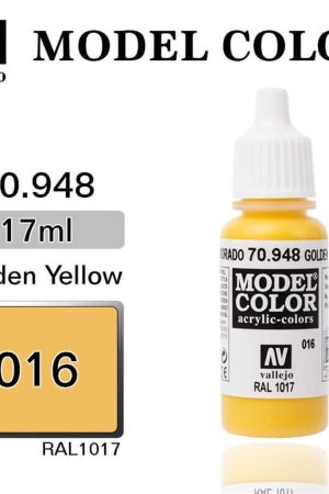 Vallejo 70948 18 ml. (16) Golden Yellow-Matt