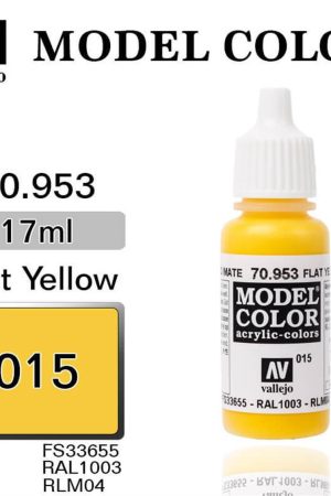 Vallejo 70953 18 ml. (15) Flat Yellow-Matt