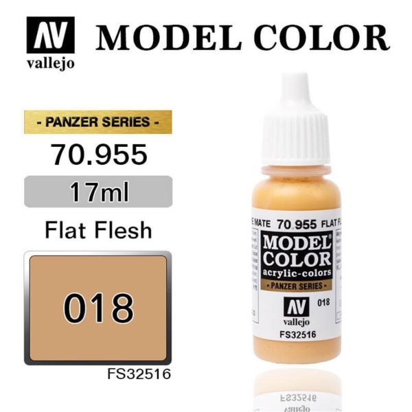 Vallejo 70955 18 ml. (18) Flat Flesh-Matt