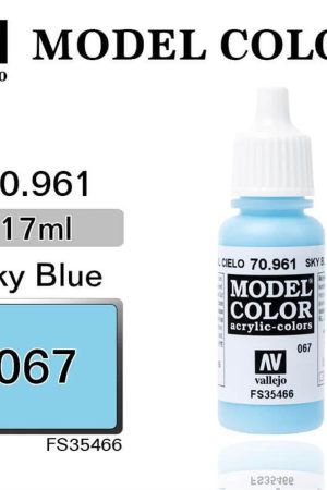 Vallejo 70961 18 ml. (67) Sky Blue-Matt