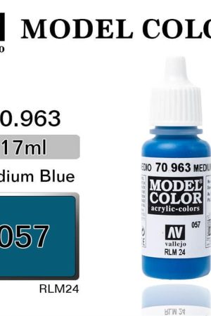 Vallejo 70963 18 ml. (57) Medium Blue-Matt