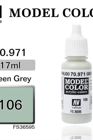 Vallejo 70971 18 ml. (106) Green Grey-Matt