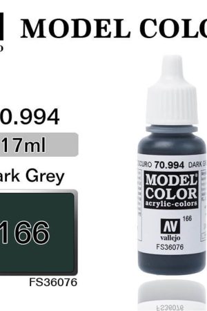 Vallejo 70994 18 ml. (166) Dark Grey-Matt