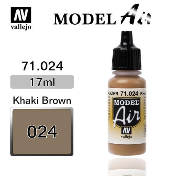 Vallejo 71024 18 ml. Khaki Brown