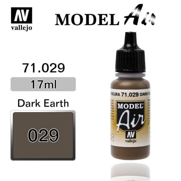 Vallejo 71029 18 ml. Dark Earth