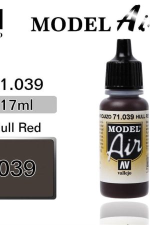 Vallejo 71039 18 ml. Hull Red