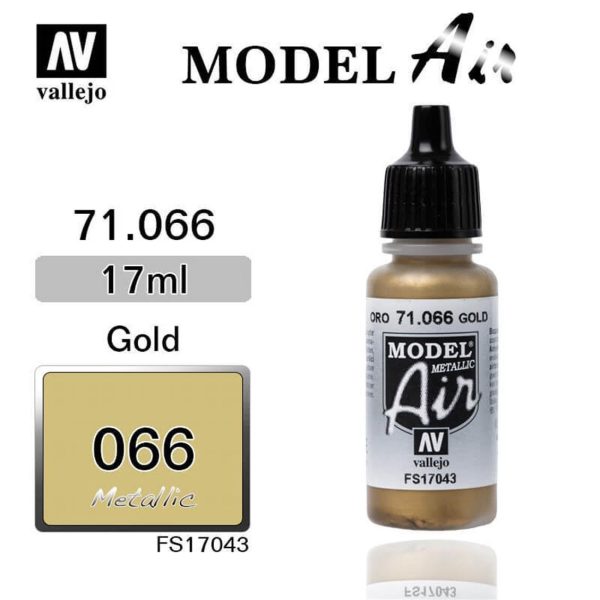 Vallejo 71066 18 ml. Gold