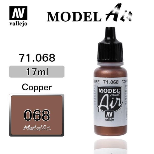 Vallejo 71068 18 ml. Copper