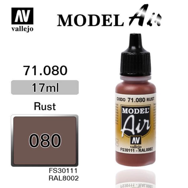 Vallejo 71080 18 ml. Rust