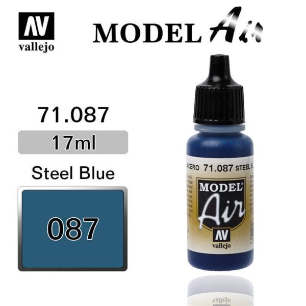 Vallejo 71087 18 ml. Steel Blue