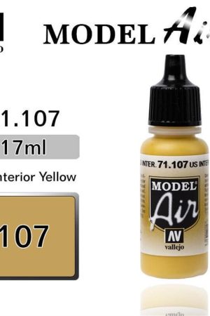 Vallejo 71107 18 ml. US Interior Yellow