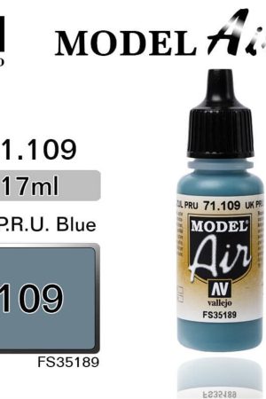 Vallejo 71109 18 ml. Faded P.R.U Blue