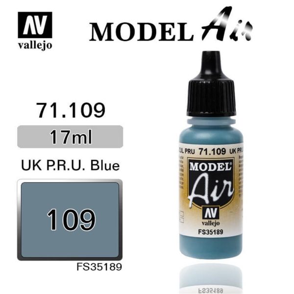 Vallejo 71109 18 ml. Faded P.R.U Blue
