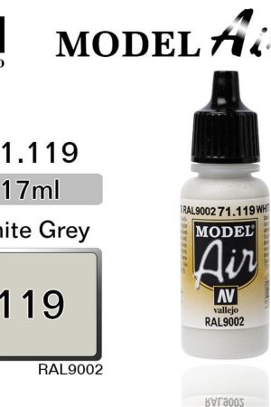 Vallejo 71119 18 ml. White Grey