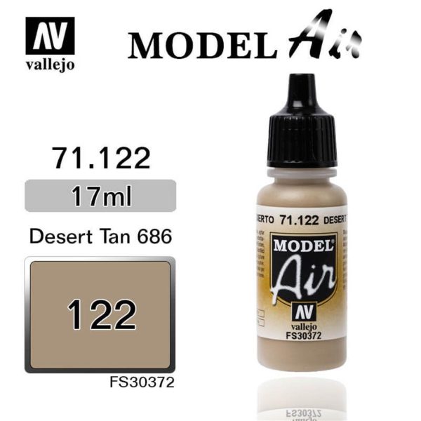 Vallejo 71122 18 ml. US Desert Armour 686