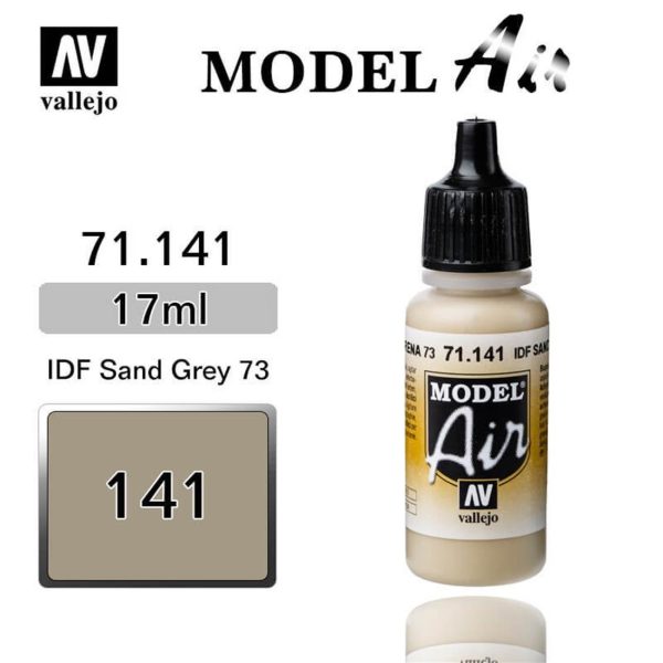 Vallejo 71141 18 ml. IDF Sand Gray 73